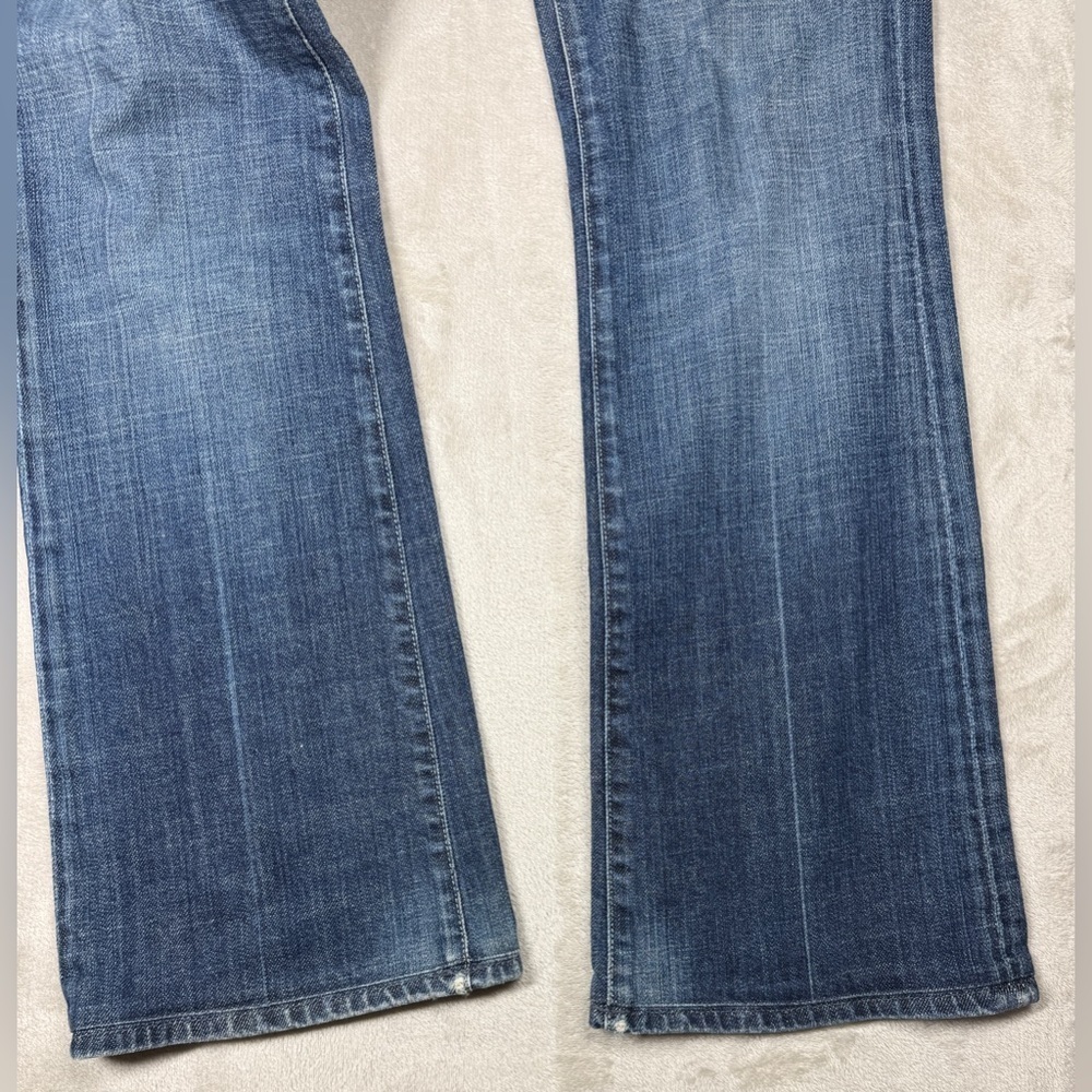 Vintage Y2K Citizens of Humanity COH Low Rise Bootcut Kelly Blue Jeans Size 26 - Picture 7 of 16